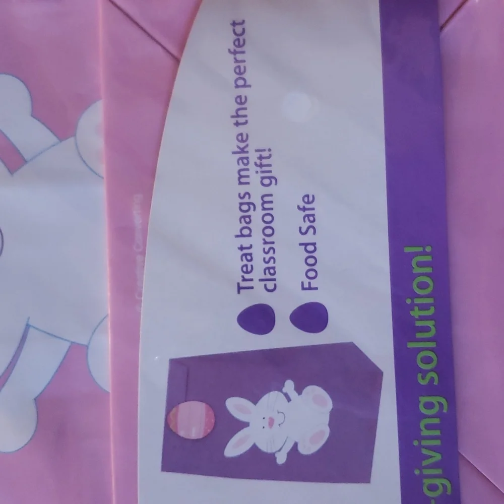 Easter paper treat bags